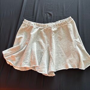 American Eagle Godet Fleece Mini Skirt Large NWT